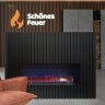Электрический паровой очаг Schones Feuer 3D FireLine 1000 PRO черный фото 8